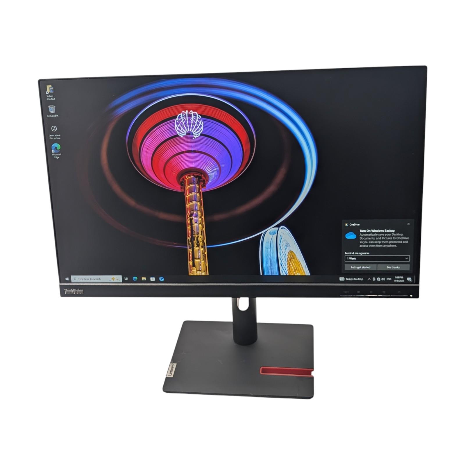 Lenovo ThinkVision 23.8インチ モニター T24i-20 80950b2c-9ad4-4314-b0b9-