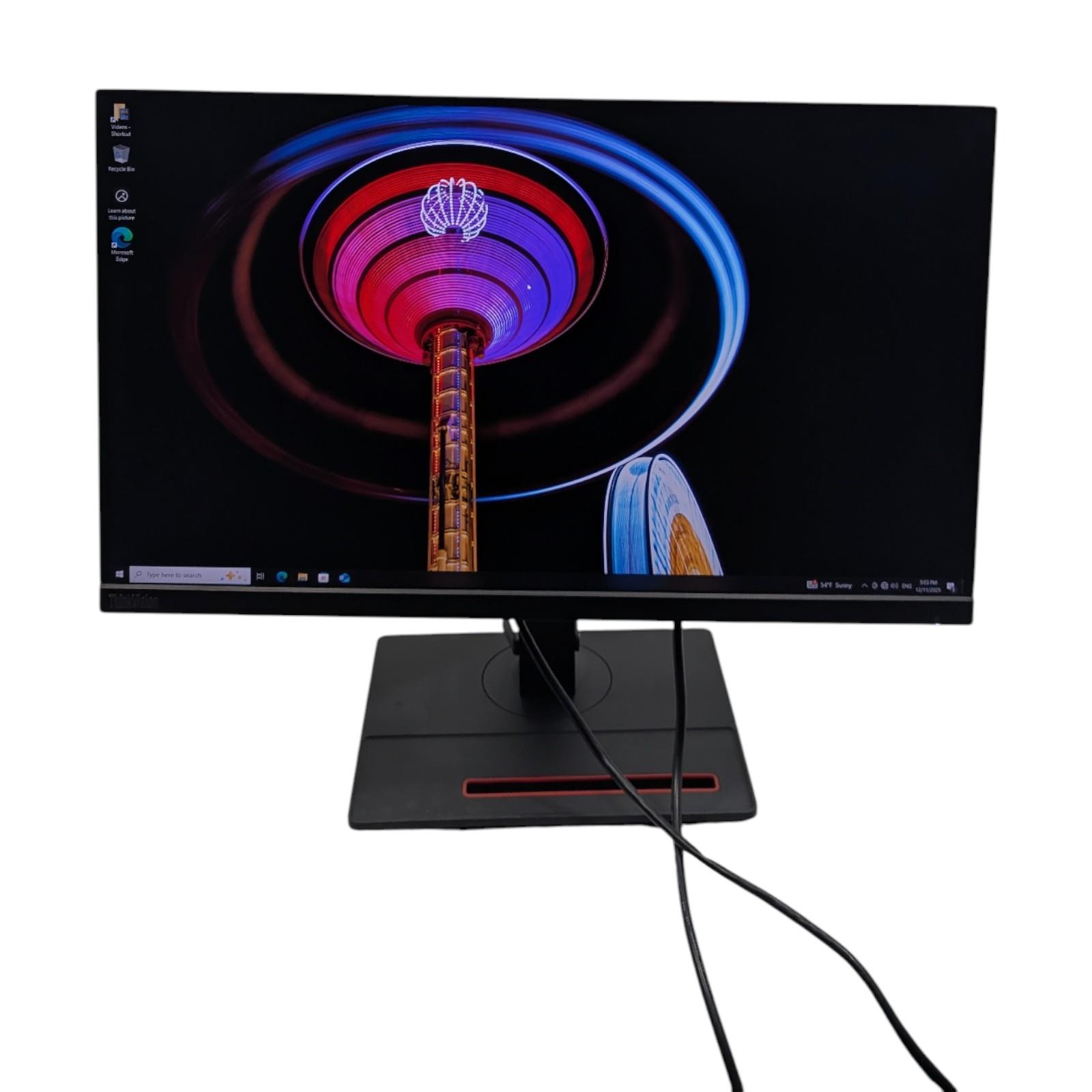 Lenovo ThinkVision P24h-30 LCD Monitor - 16:9 - FHD- 23.8 Lenovo ThinkVision P24h-30 LCD Monitor - 16:9 - FHD- 23.8