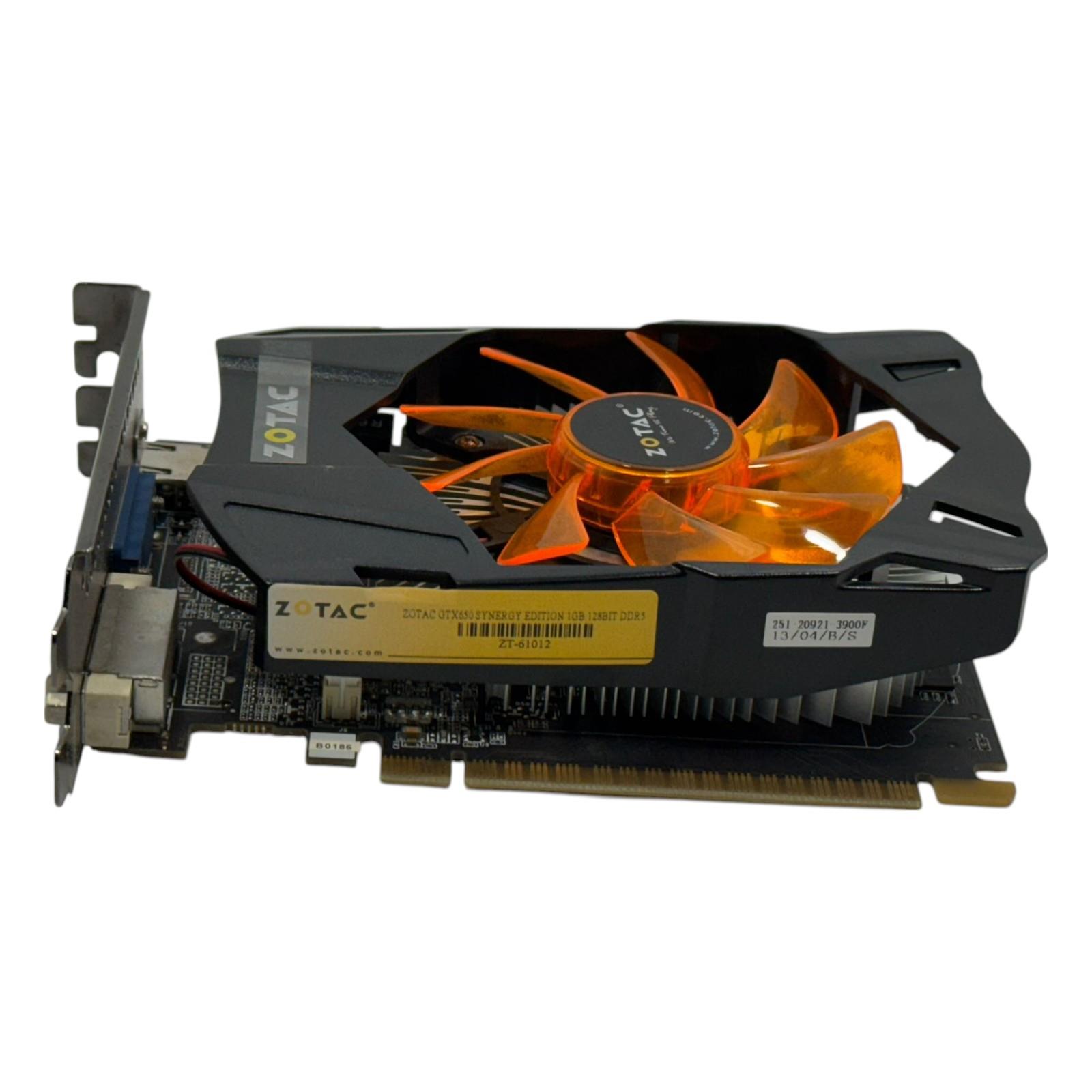 ZOTAC GeForce GTX 650 Synergy Edition 1GB DDR5 PCIe 3.0 128-Bit ZOTAC GeForce GTX 650 Synergy Edition 1GB DDR5 PCIe 3.0 128-Bit
