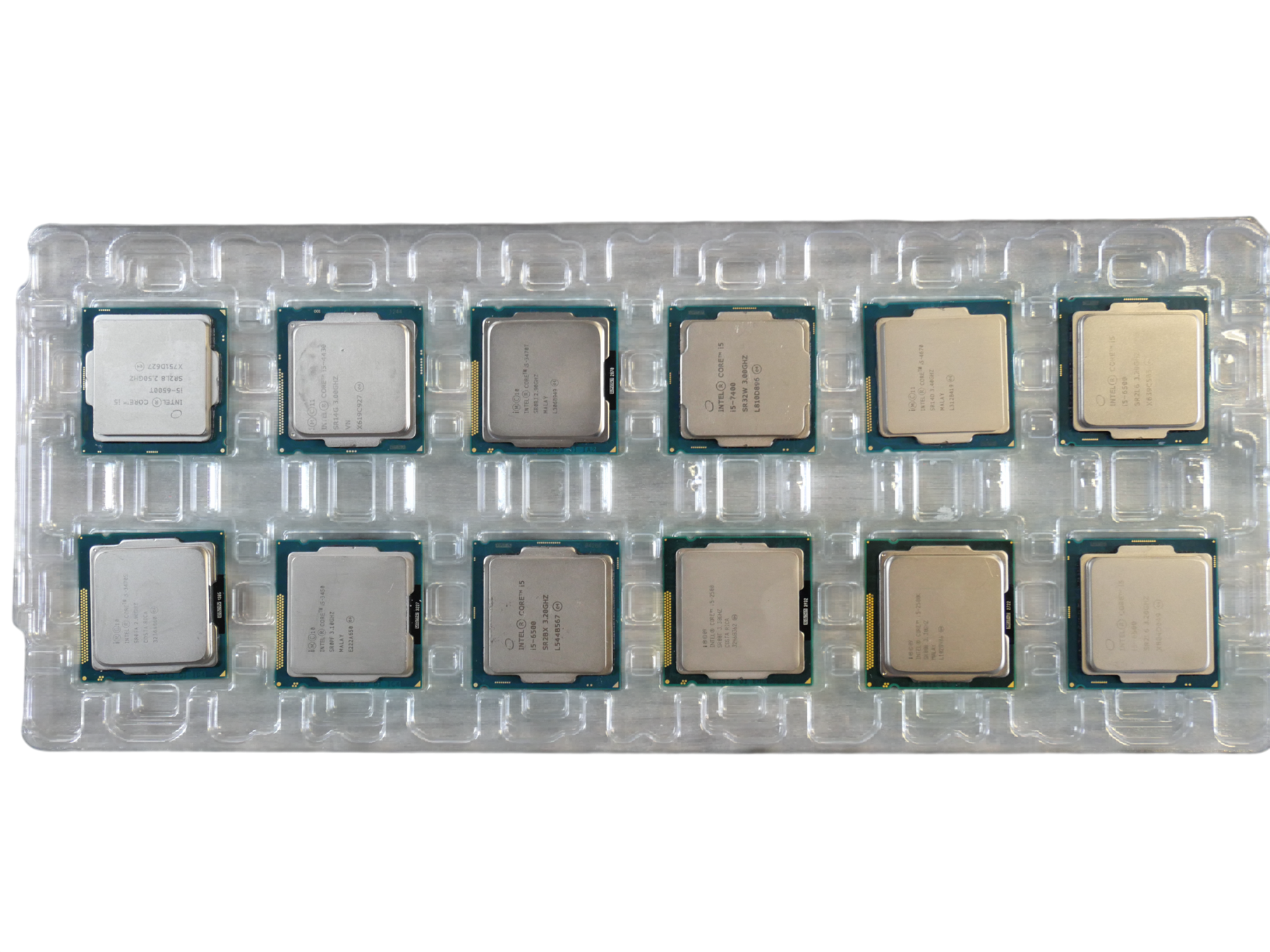 Lot 12 Intel Core Mix CPU Processor - Free shipping