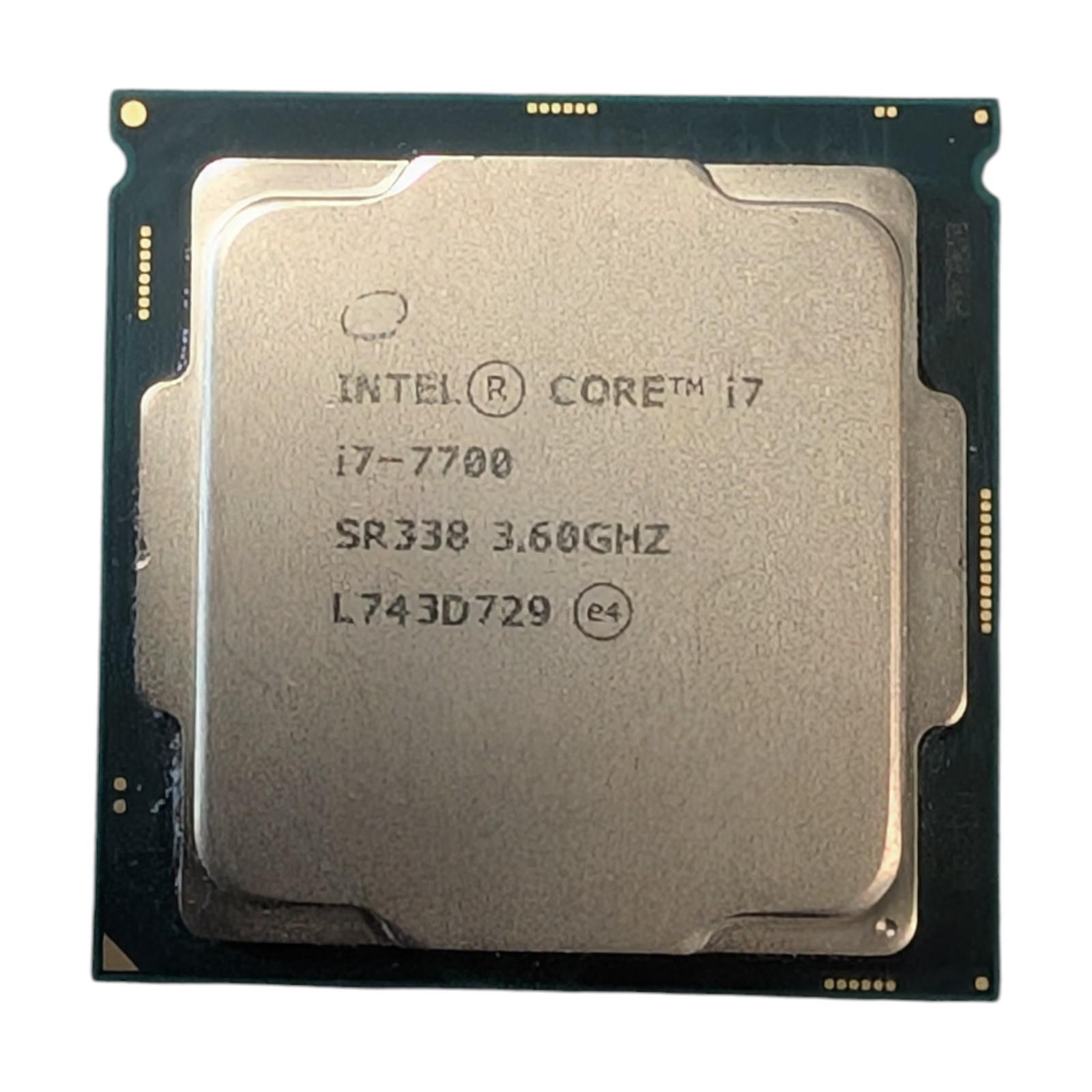 CPU M9762 INTEL CPU CORE i7-7700 SR338 Intel Core i7-7700 SR338 3.60GHz Quad-Core 8-Thread LGA1151 | eBay