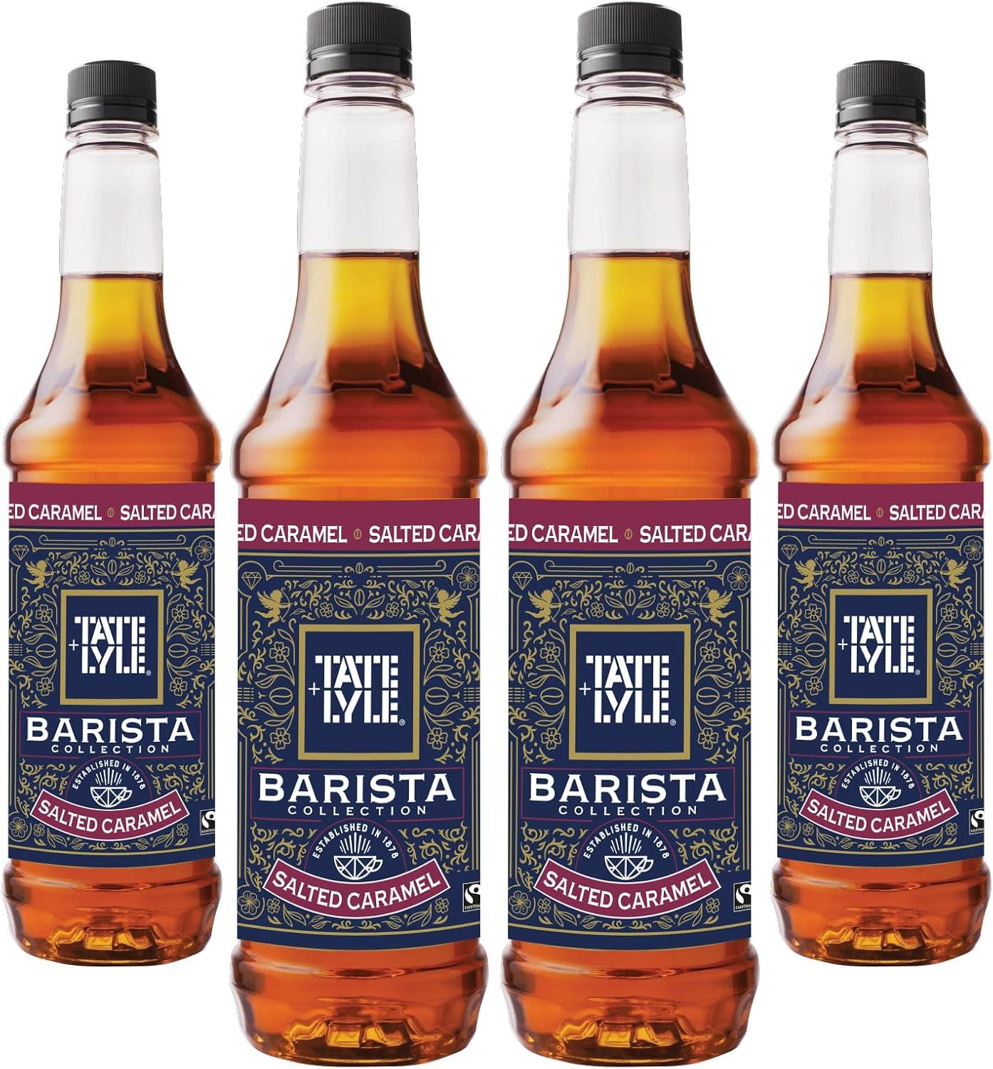 Tate & Lyle Fairtrade Salted Caramel Coffee Syrup 750ml | For Hot & Cold Drinks - Picture 5 of 6