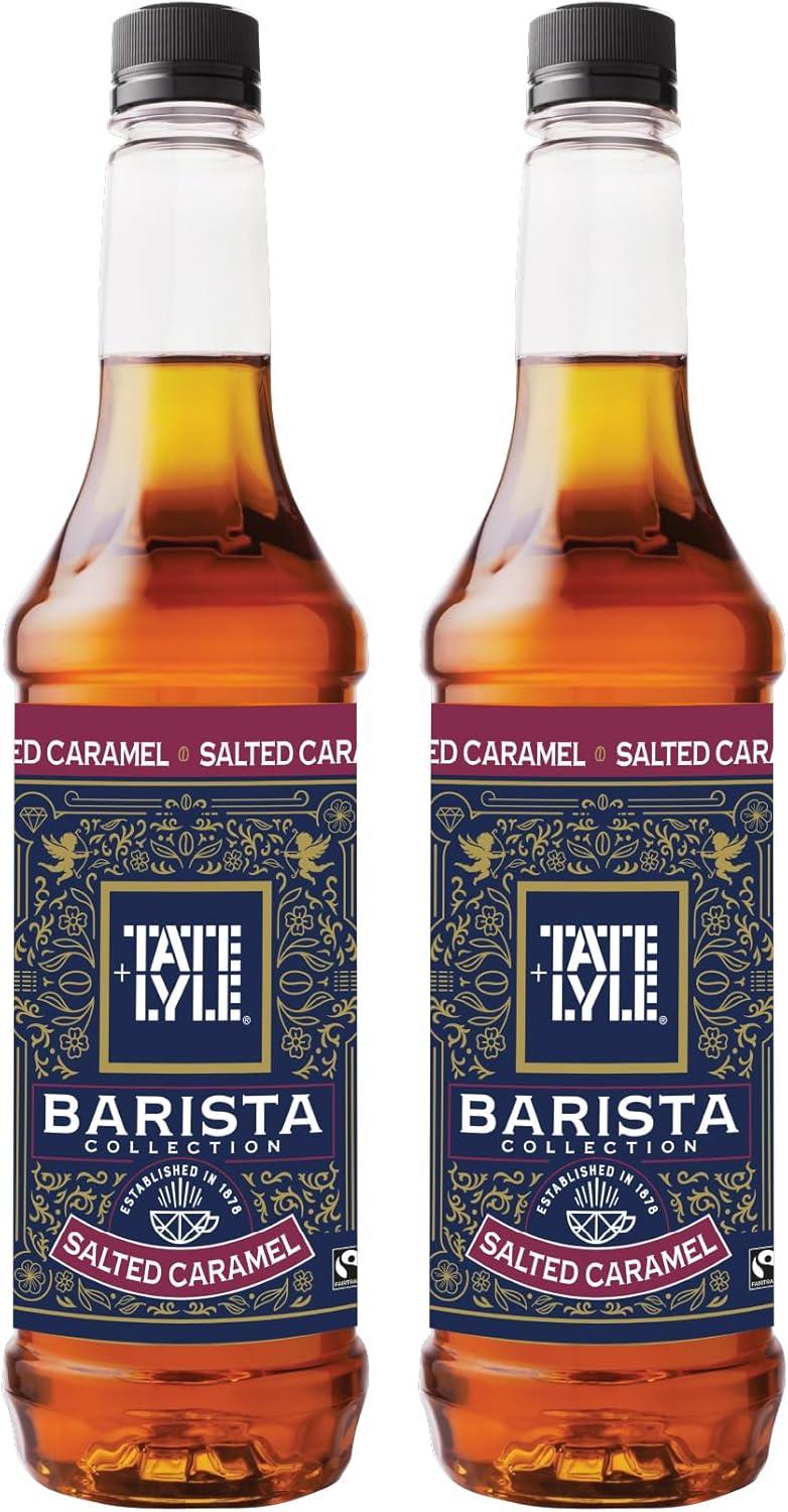 Tate & Lyle Fairtrade Salted Caramel Coffee Syrup 750ml | For Hot & Cold Drinks - Picture 3 of 6