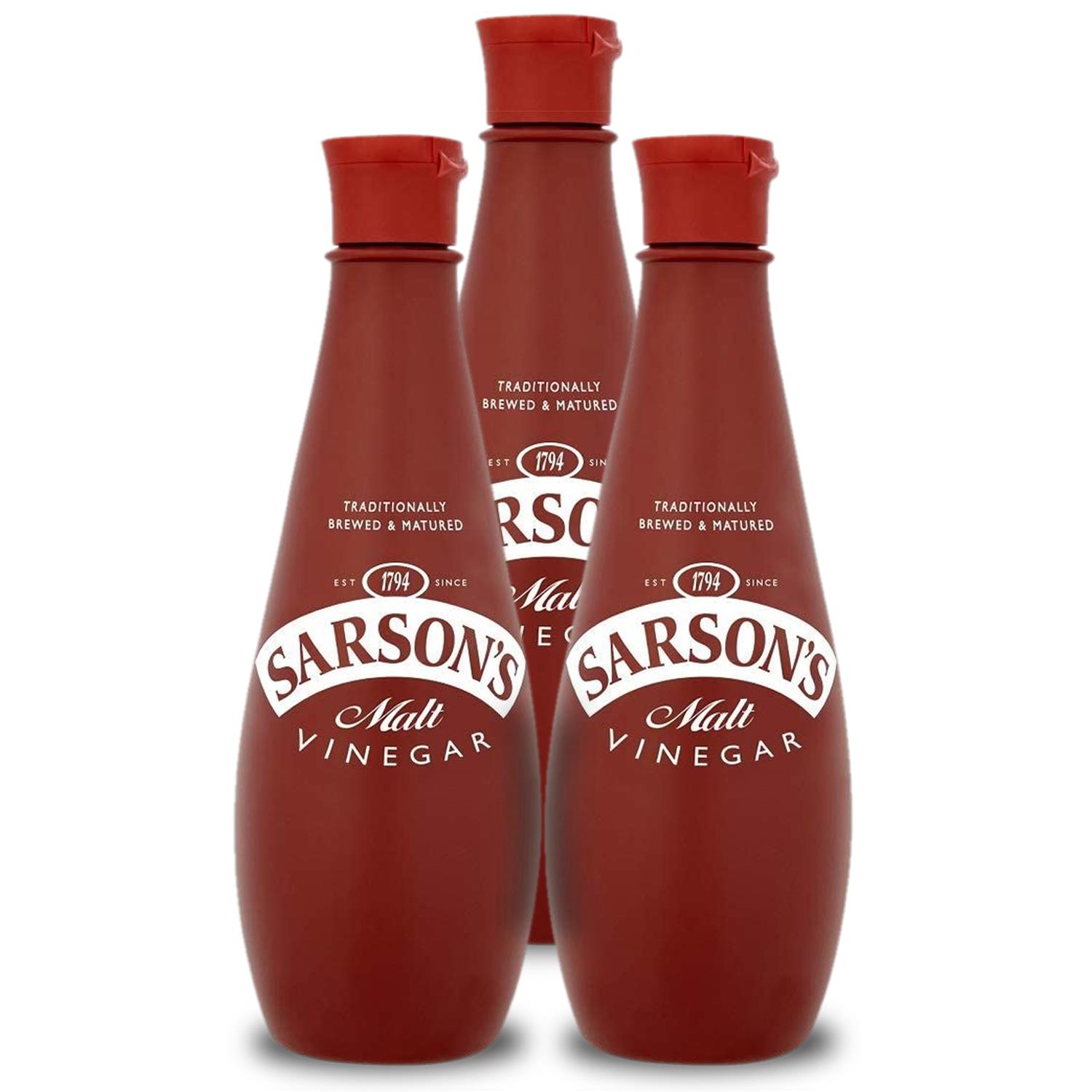 Sarson's Malt Vinegar Plastic Bottle 300ml - Picture 4 of 6