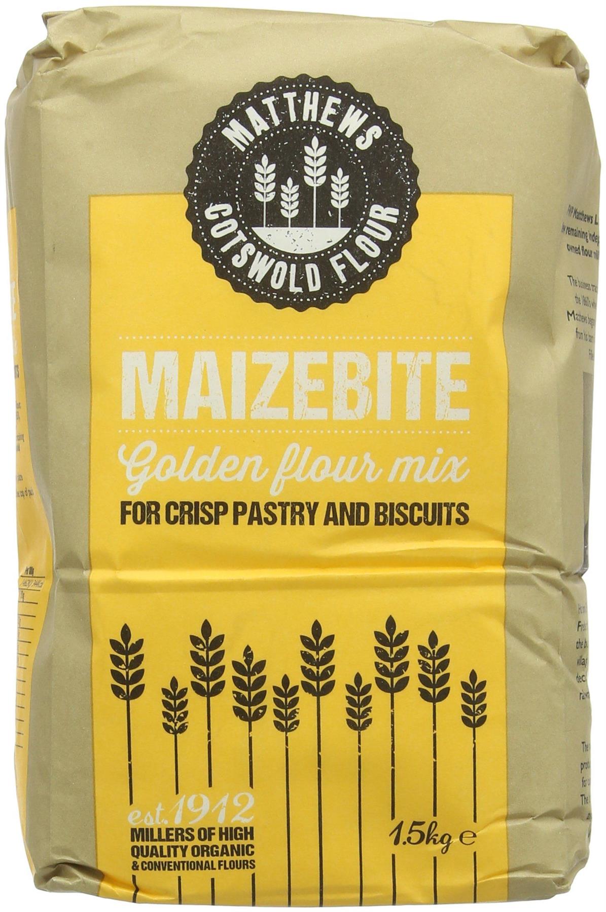 Matthews Cotswold Maizebite Flour 1.5kg
