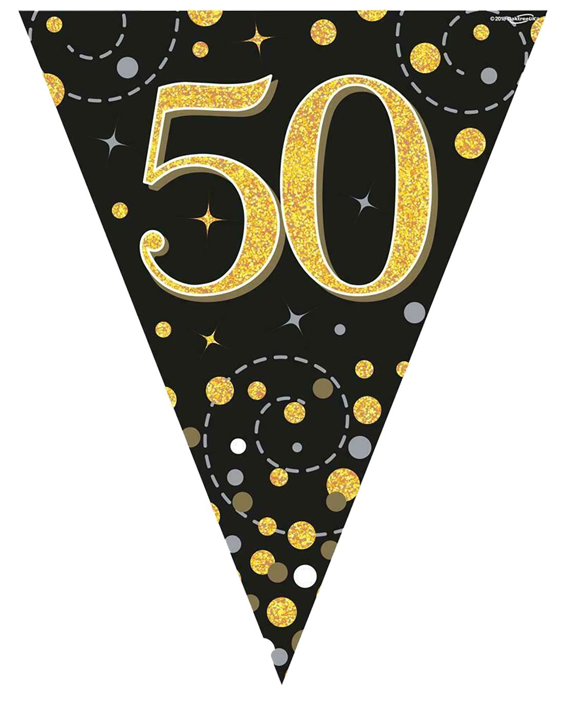 Birthday Party Decorations Happy Birthday Holographic Bunting Sparkling Banners - Picture 16 of 32