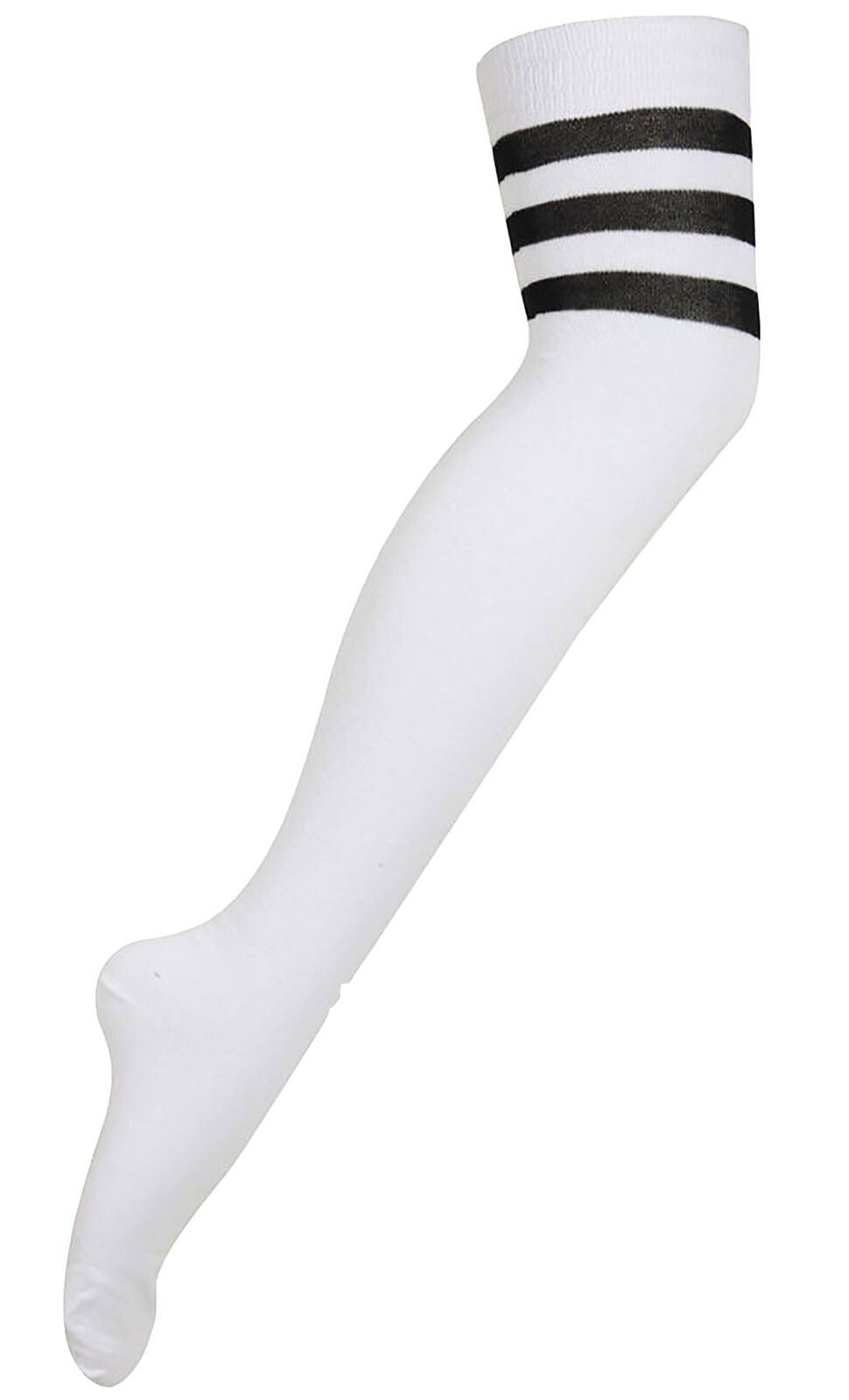 Ladies Plain Printed Over the Knee Socks Womens Party Wear Checked Bow OTK Socks - Picture 36 of 49