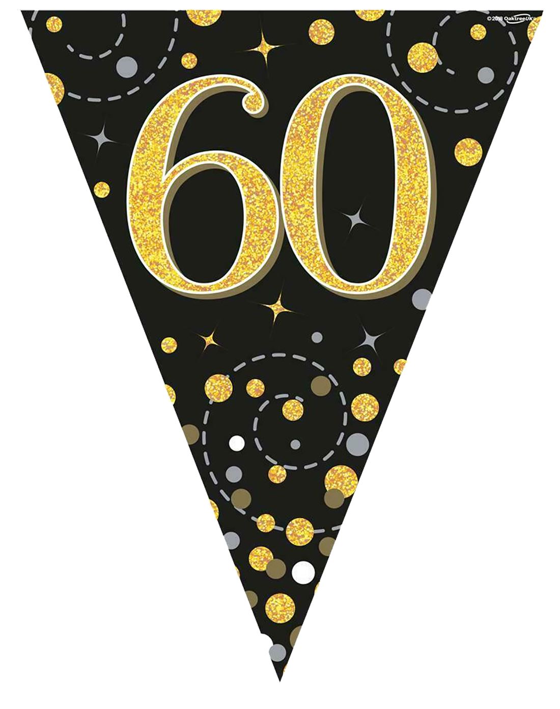 Birthday Party Decorations Happy Birthday Holographic Bunting Sparkling Banners - Picture 17 of 32