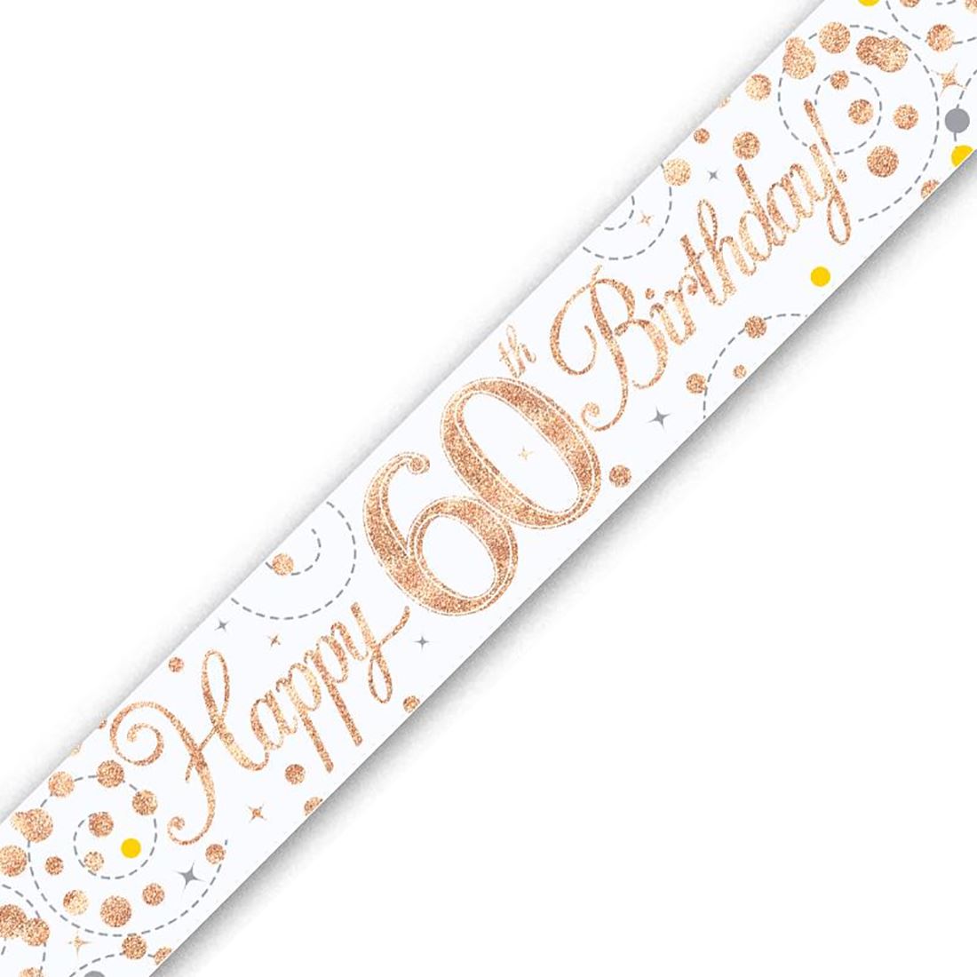 Birthday Party Decorations Happy Birthday Holographic Bunting Sparkling Banners - Picture 22 of 32