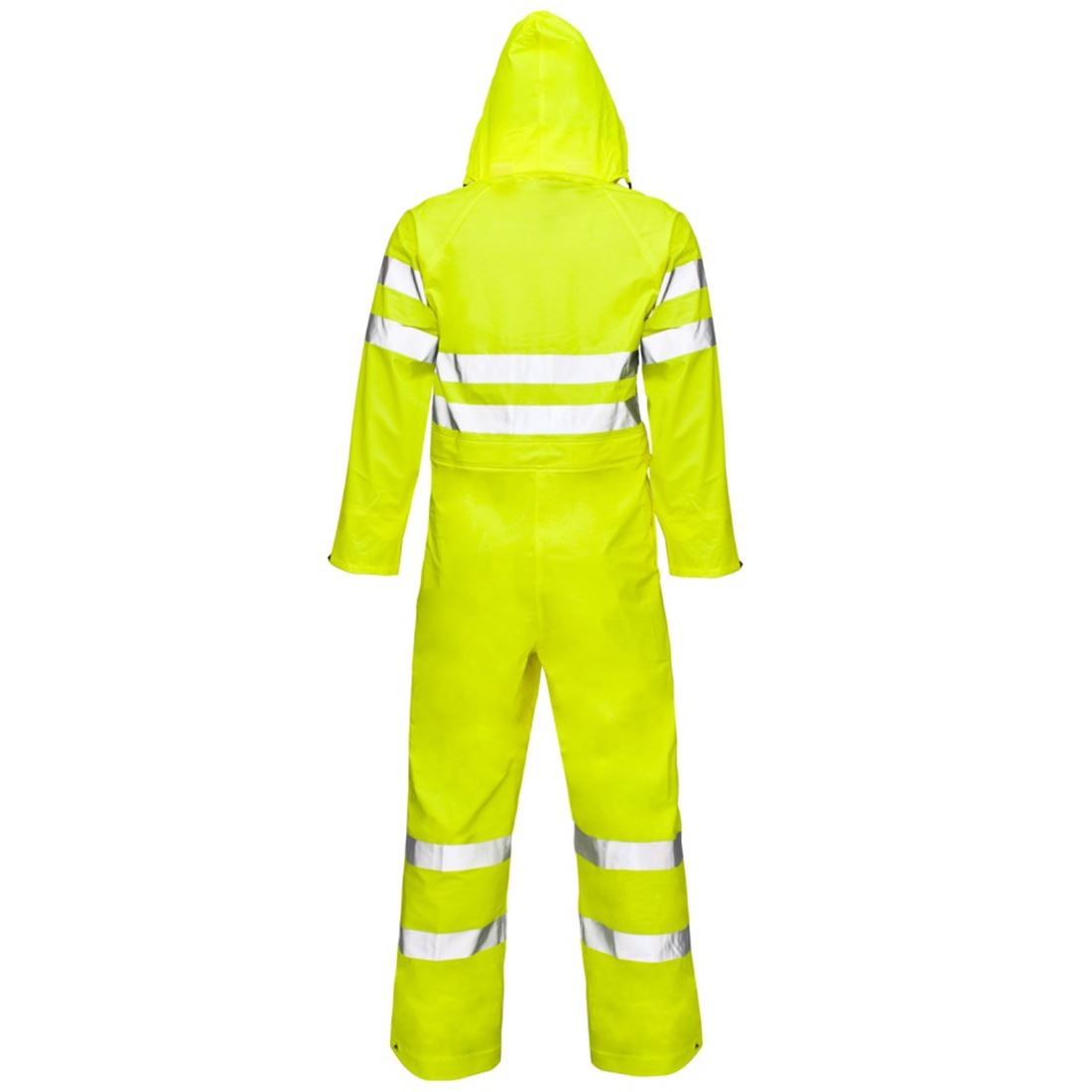 Mono impermeable de alta visibilidad para hombre Adultos Ropa de trabajo al aire libre Traje general - Imagen 3 de 6