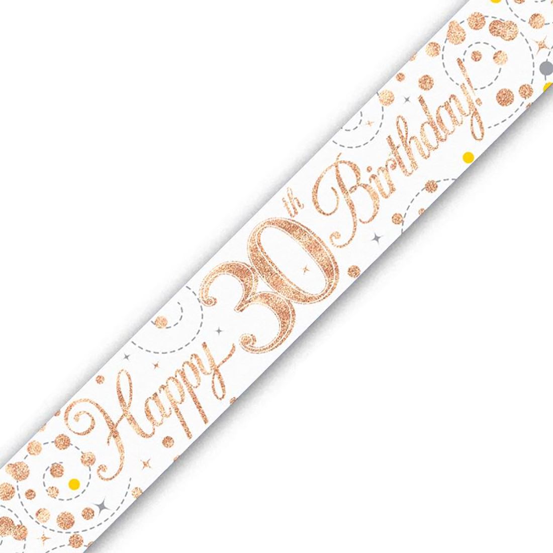 Birthday Party Decorations Happy Birthday Holographic Bunting Sparkling Banners - Picture 21 of 32
