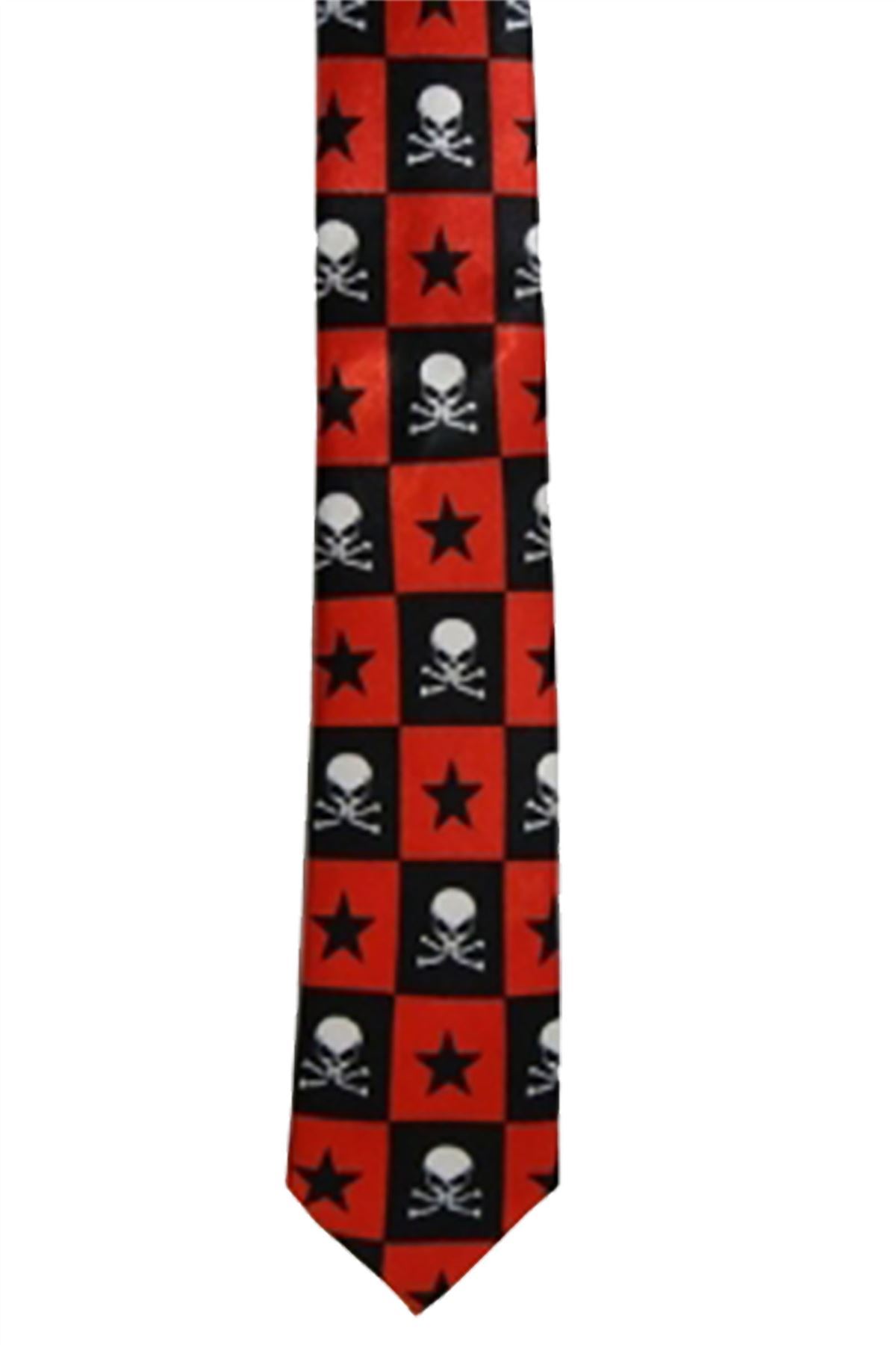 Corbata de cuello tartán a cuadros a rayas lisas para hombre accesorio de disfraz para adultos - Imagen 28 de 28