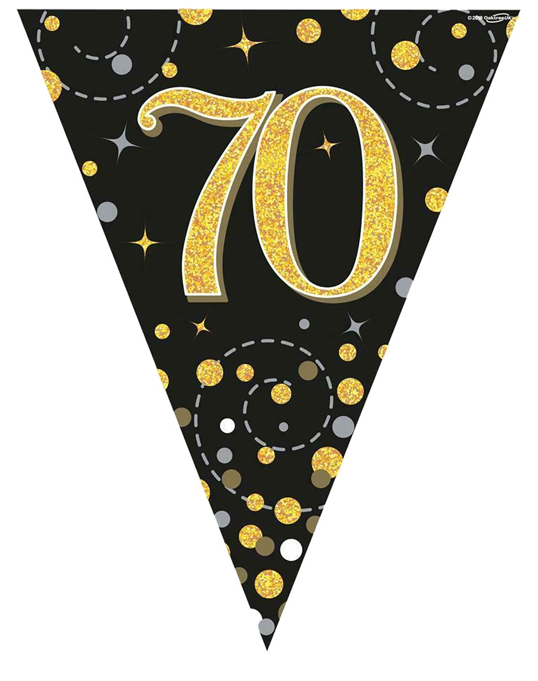 Birthday Party Decorations Happy Birthday Holographic Bunting Sparkling Banners - Picture 18 of 32