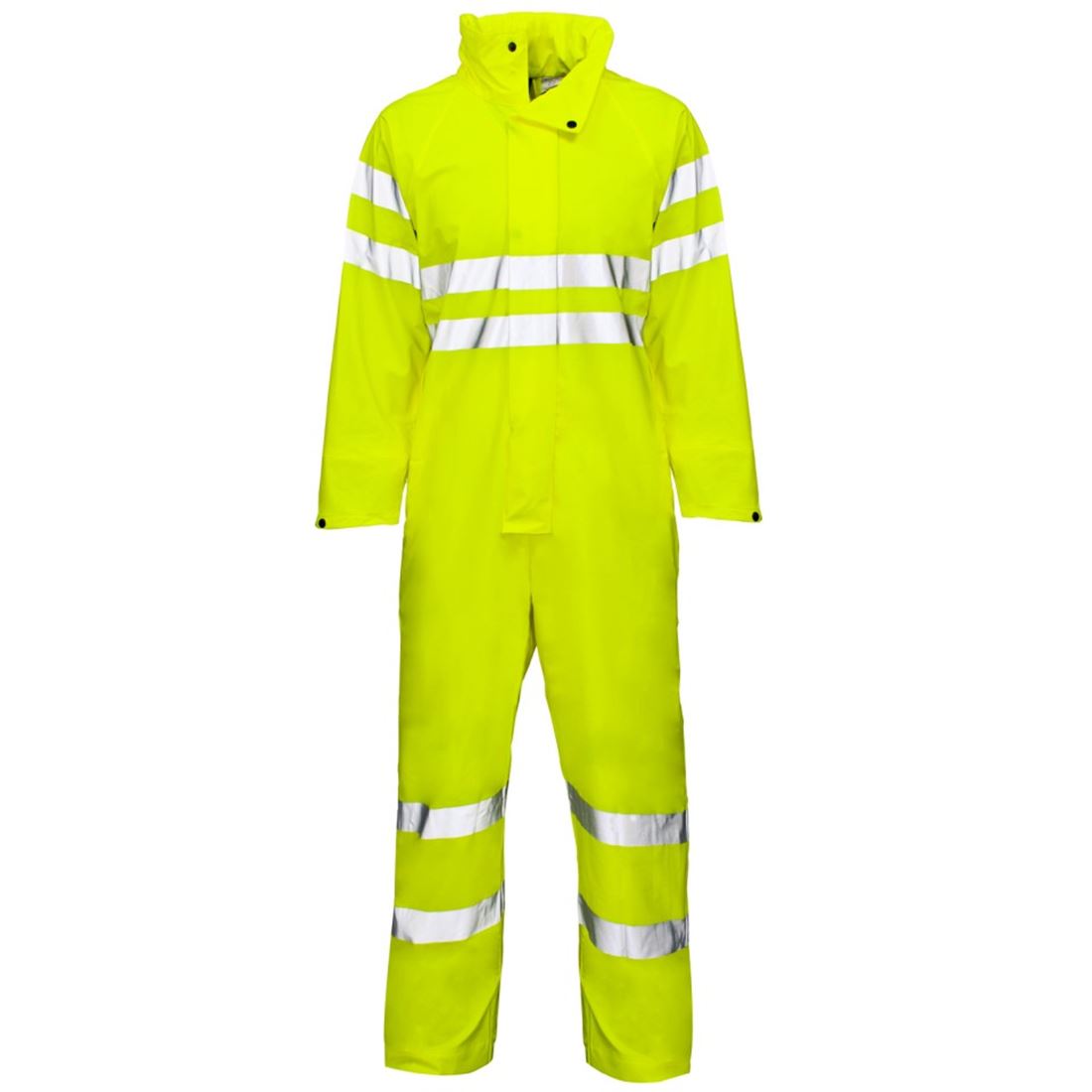 Mono impermeable de alta visibilidad para hombre Adultos Ropa de trabajo al aire libre Traje general - Imagen 2 de 6