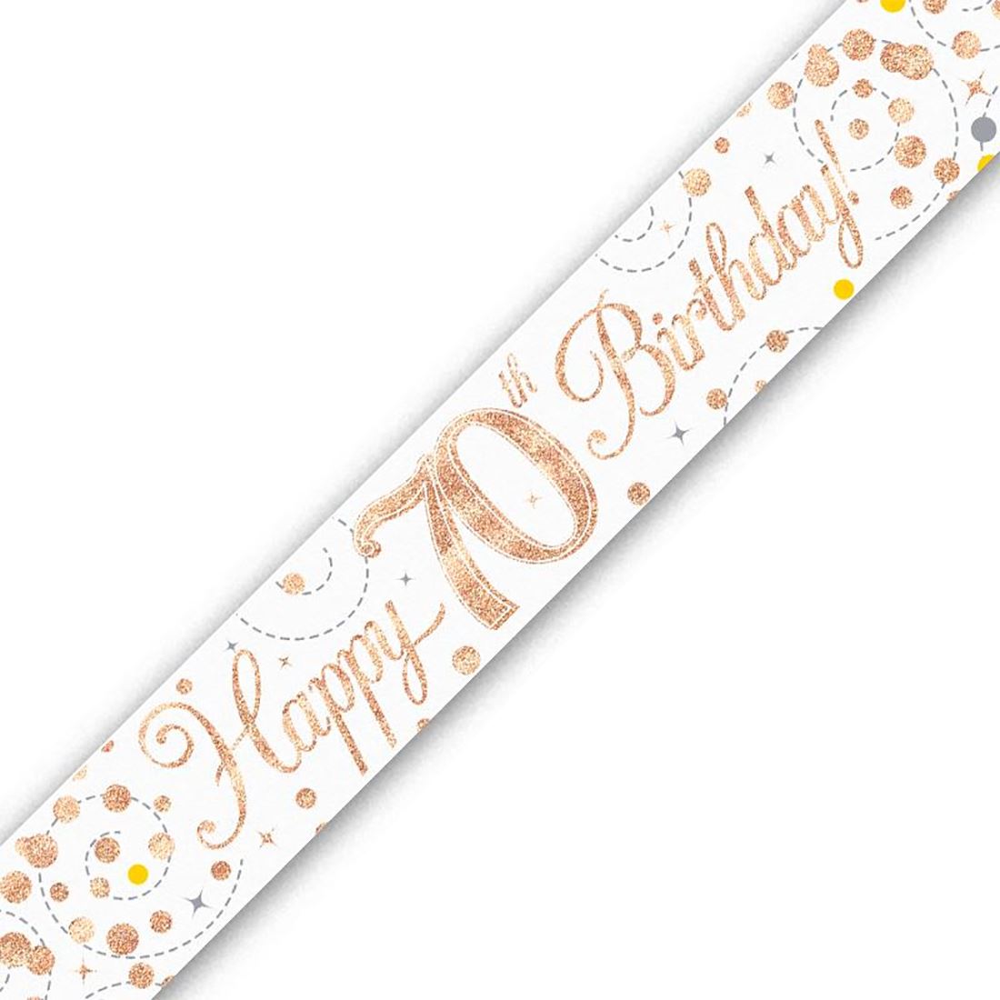 Birthday Party Decorations Happy Birthday Holographic Bunting Sparkling Banners - Picture 23 of 32