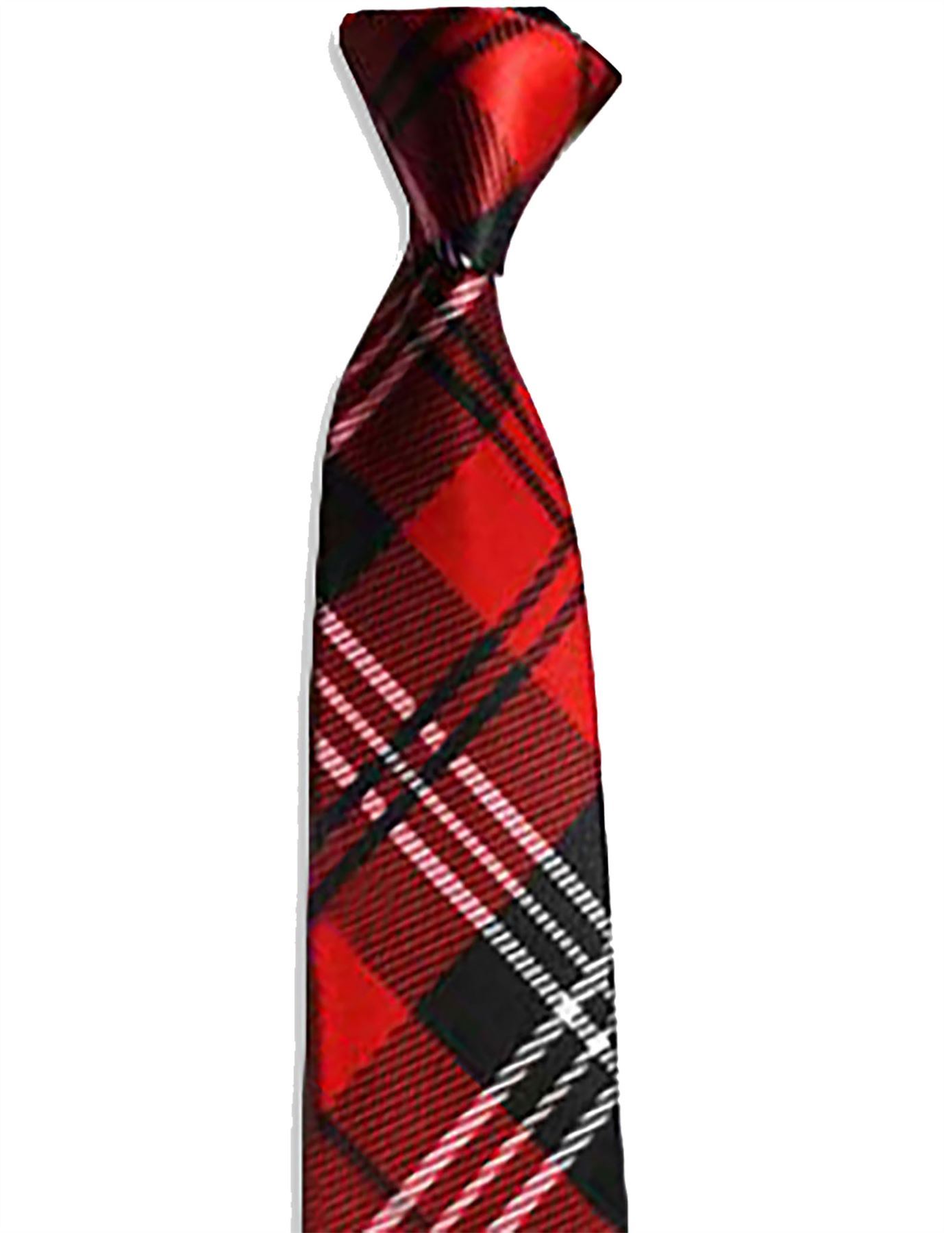 Corbata de cuello tartán a cuadros a rayas lisas para hombre accesorio de disfraz para adultos - Imagen 24 de 28