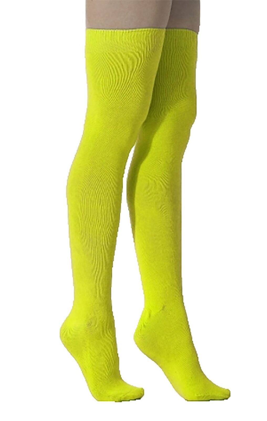 Ladies Plain Printed Over the Knee Socks Womens Party Wear Checked Bow OTK Socks - Picture 8 of 49