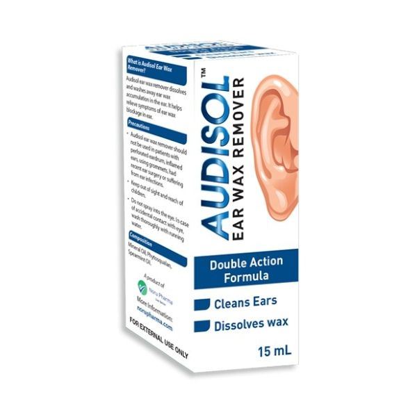 Audisol Ear Wax Remover 15Ml (9 Pack) eBay