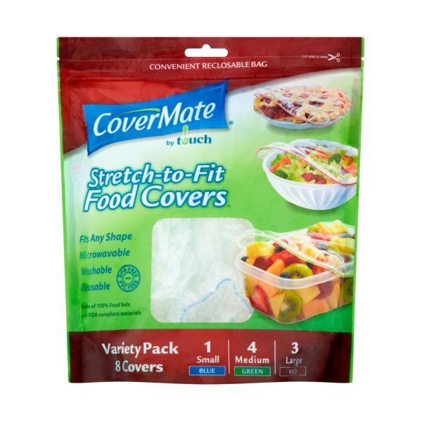 Covermate Stretch To Fit Reusable Food Covers [8 pack] 893293002291 eBay