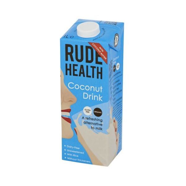 Rude Health Organic Coconut Drink 1Ltr x 10 Pack eBay