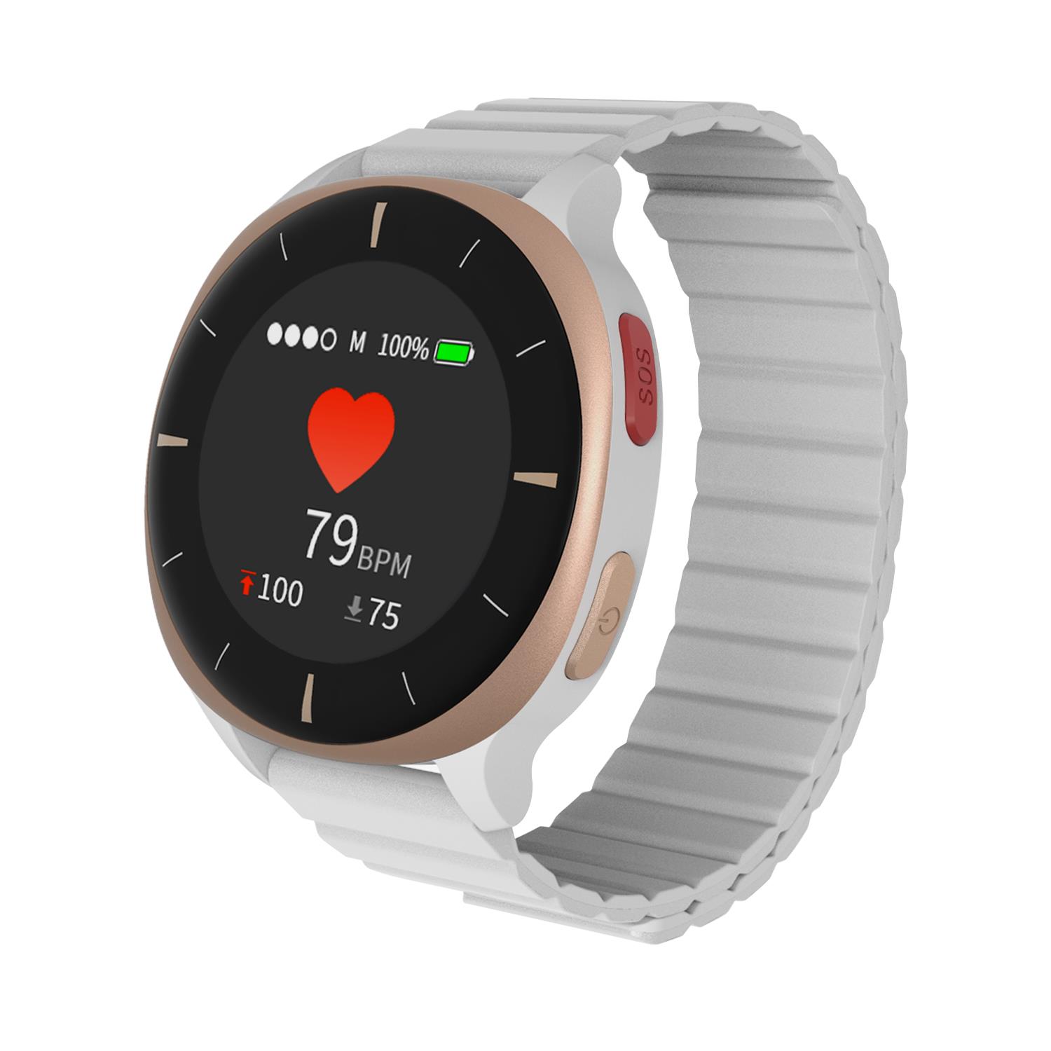 Vital Sign Monitor Uhr IoT mit Sturzerkennung und SOS-Alarm - Audar E2 - Bild 16 von 22
