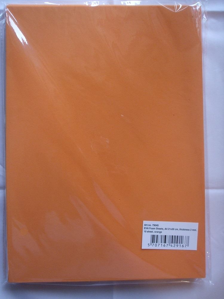Creativ EVA Foam Sheets - Pack of 10 Sheets - 21cm x 30cm - Choice Of Colours - Picture 11 of 16