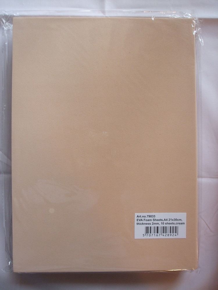 Creativ EVA Foam Sheets - Pack of 10 Sheets - 21cm x 30cm - Choice Of Colours - Picture 4 of 16