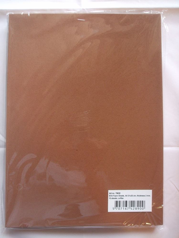 Creativ EVA Foam Sheets - Pack of 10 Sheets - 21cm x 30cm - Choice Of Colours - Picture 3 of 16