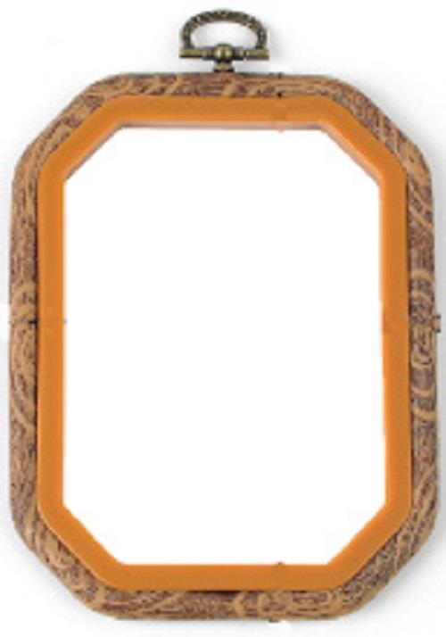Siesta Woodgrain Effect Plastic Flexi Hoops for Embroidery and Cross Stitch - Picture 2 of 13