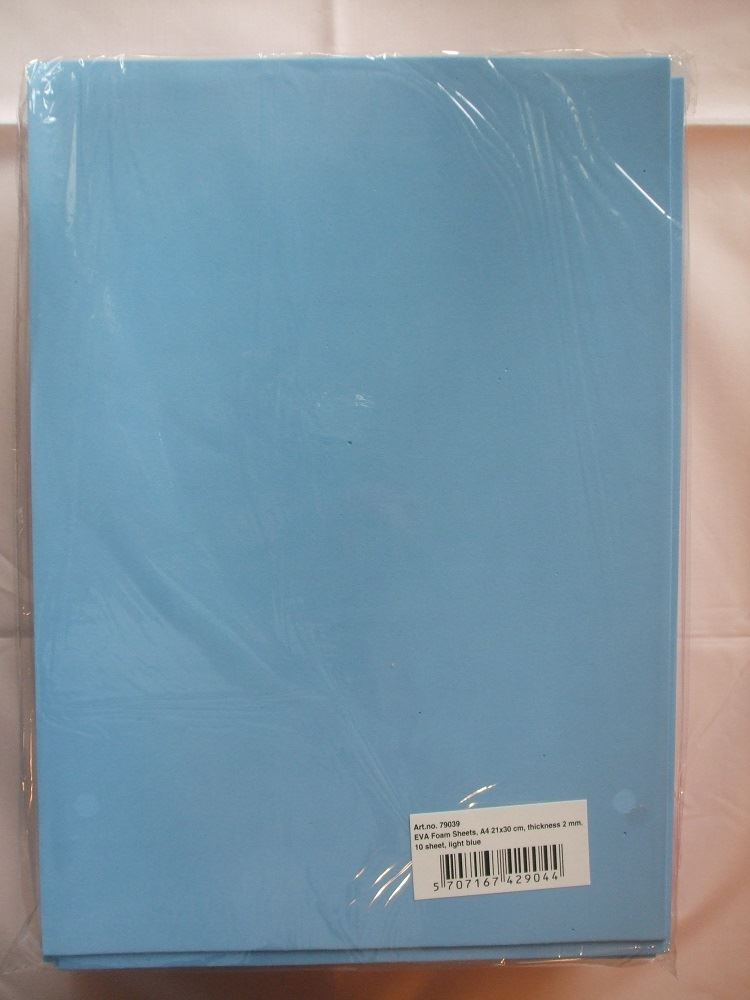 Creativ EVA Foam Sheets - Pack of 10 Sheets - 21cm x 30cm - Choice Of Colours - Picture 9 of 16