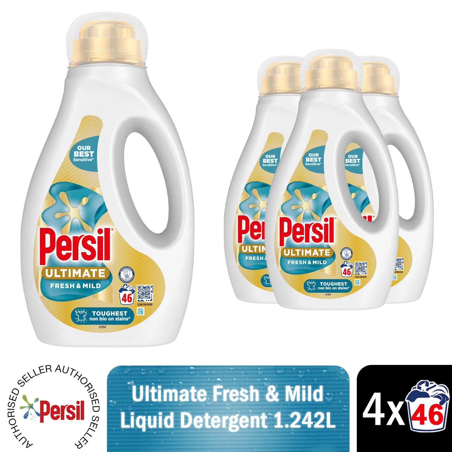Persil Ultimate Liquid Detergent Stain Removal 46W 1.242 L, Select Type & Pack - Picture 77 of 203