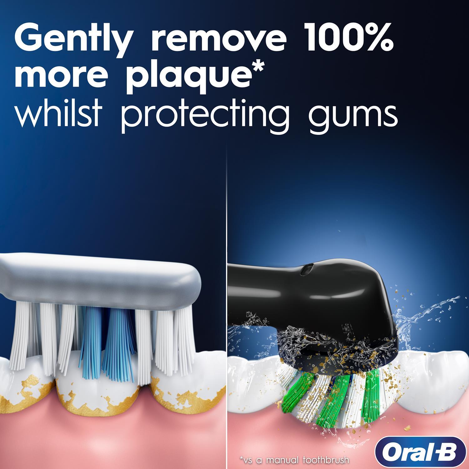 Oral-B Pro 1 Cross-Action Elektrische Zahnbürste Pink 3 Modi mit 8x Nachfüllköpfen - Bild 41 von 65
