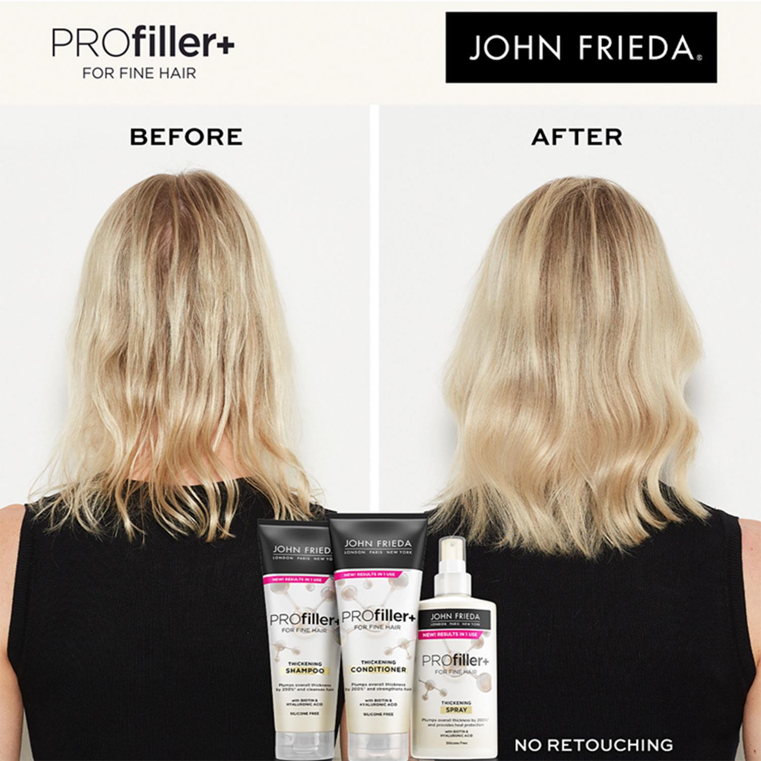 John Frieda Profiller+ Gama de Cuidado del Cabello - Champú, Acondicionador, Spray y Súper Líquido - Imagen 37 de 68