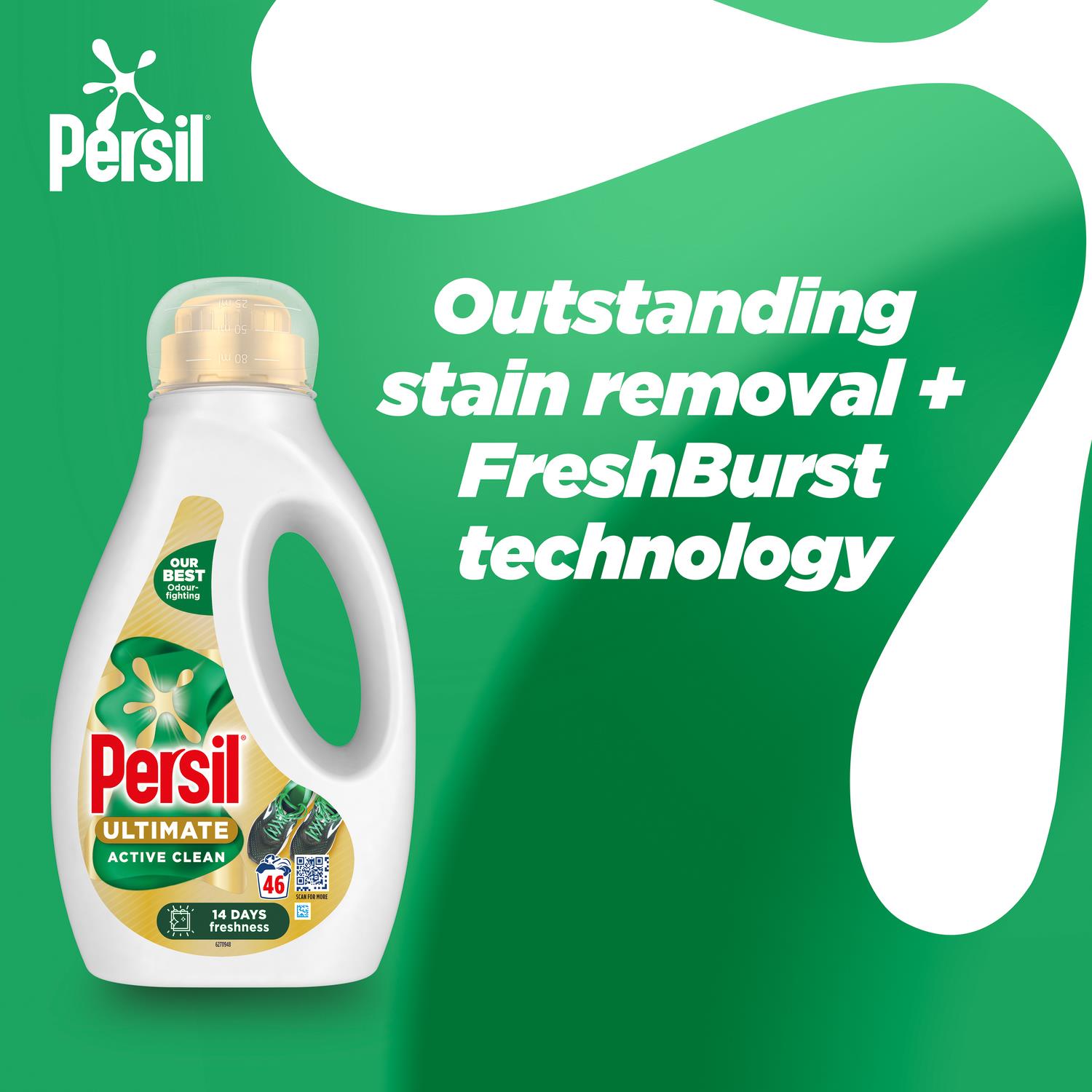 Persil Ultimate Liquid Detergent Stain Removal 46W 1.242 L, Select Type & Pack - Picture 167 of 203