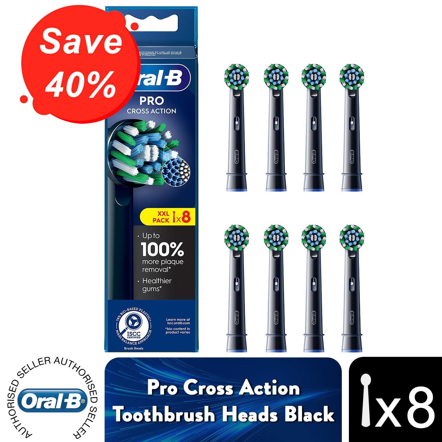 Oral-B Precision, Sensi Clean, 3DWhite oder Cross-Action Zahnbürstenköpfe, 8 Stück - Bild 21 von 47
