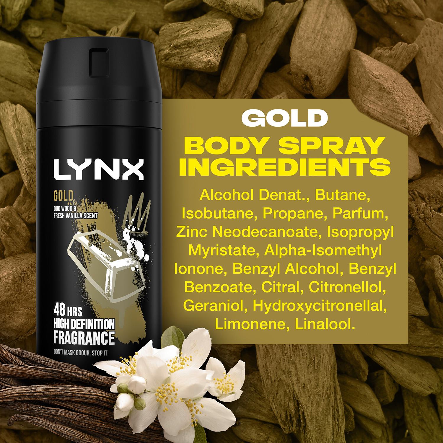 Lynx 48-Hour Odour Protection Body Spray Deodorant, 3 or 6 Pack, 150ml - Picture 155 of 185