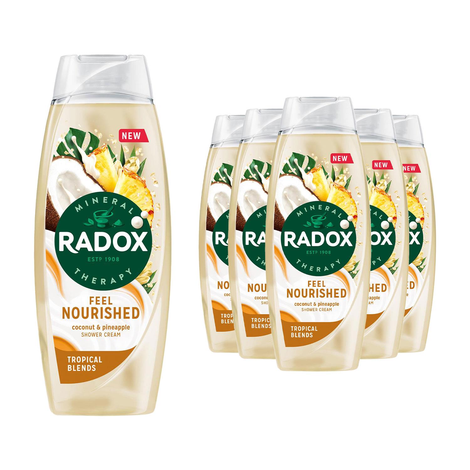 6x Radox Mineral Therapy Feel Nourished, Restored or Indulged Shower Cream,450ml - Picture 19 of 25