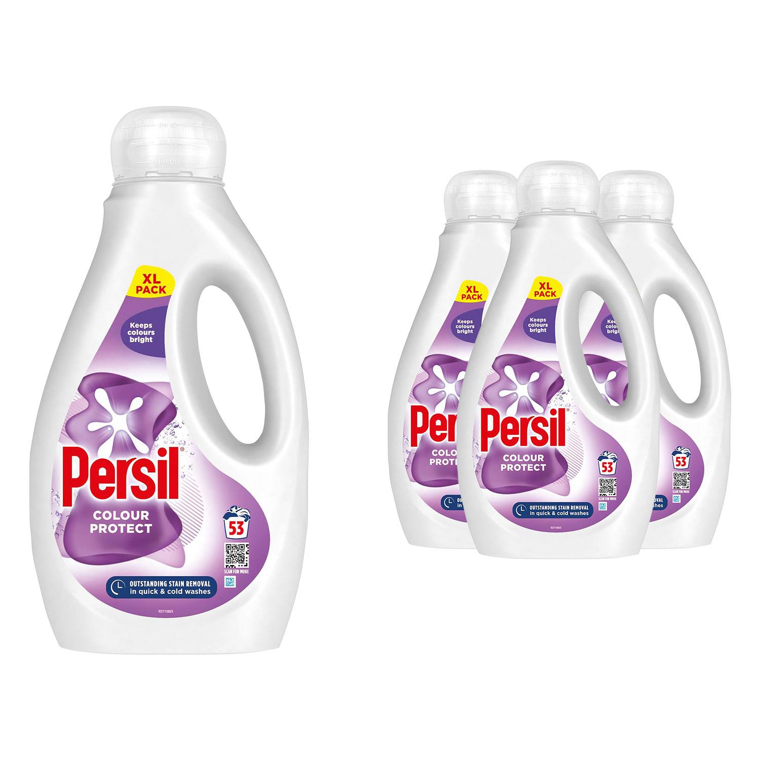 2x53W or 4x53W Persil Bio, NonBio, Colour Washing Liquid Detergent 1.431Litre - Picture 21 of 53