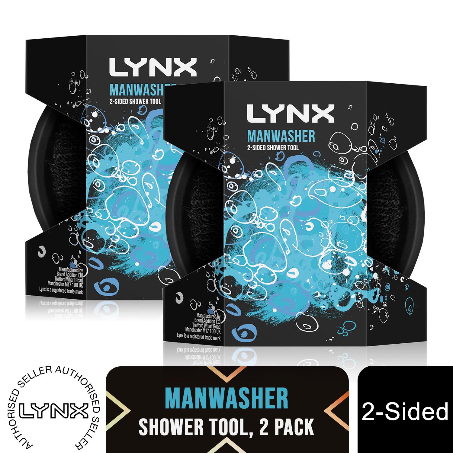 Lynx Manwasher 2-seitiges Duschwerkzeug mit zwei Scheueroptionen für eine bessere Reinigung - Bild 15 von 31