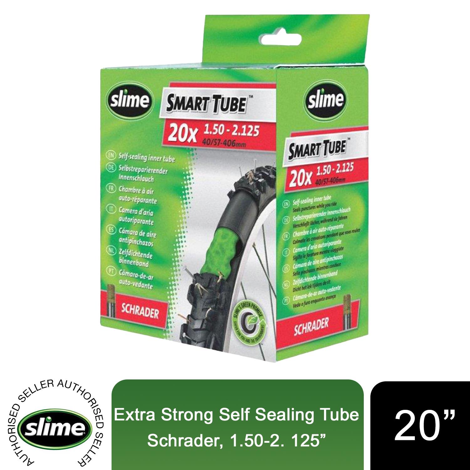 Slime Bike Inner Tubes, Schrader or Presta Calve, Various sizes - Picture 25 of 31