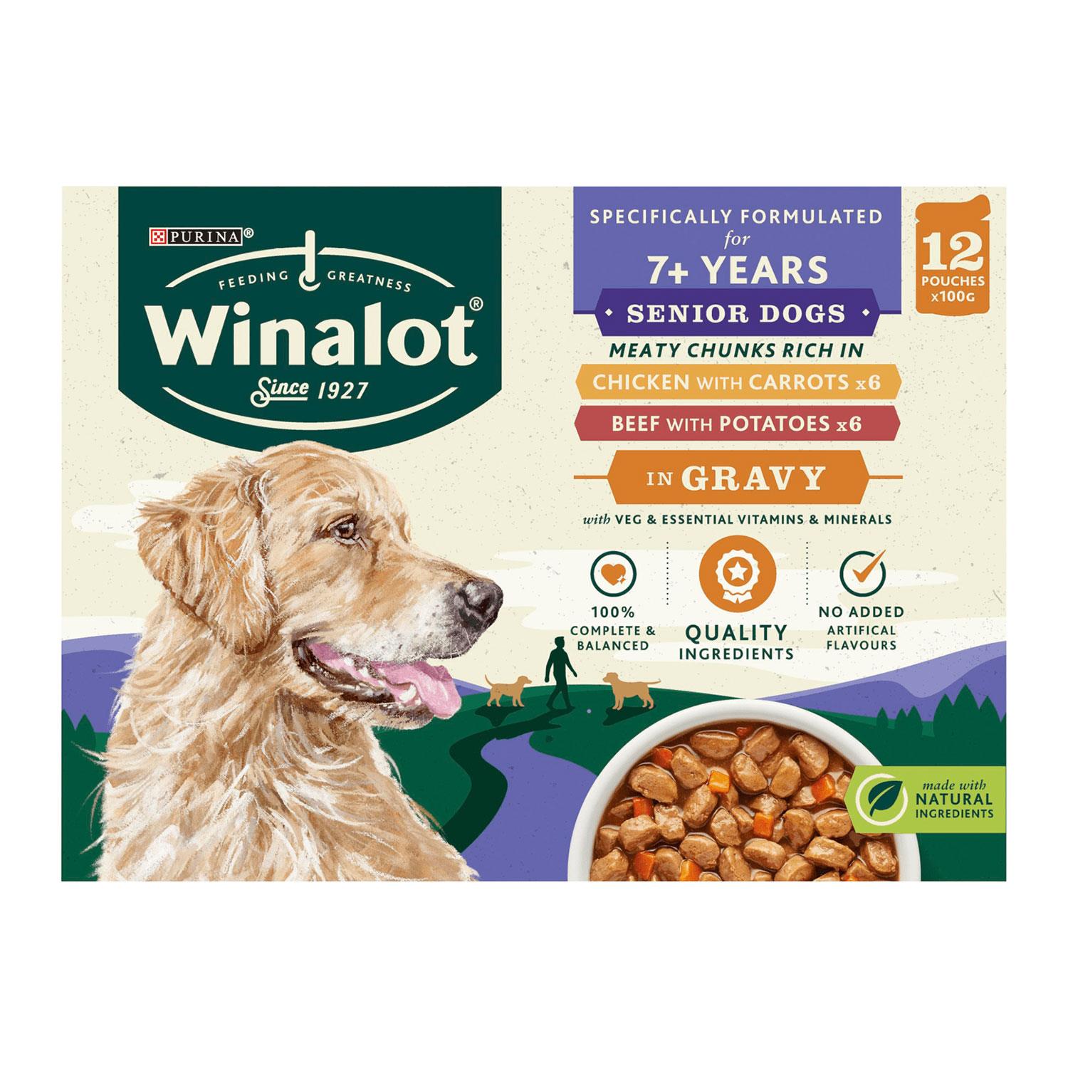 Winalot Mokra karma dla psów Mięsiste kawałki warzyw Mieszane w sosie - opakowania zbiorcze - Zdjęcie 28 z 28