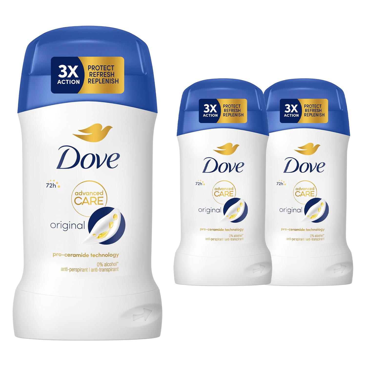Dove Women Anti-Perspirant Deodorant Stick with 48H Sweat Protection, 50ml - Picture 34 of 141