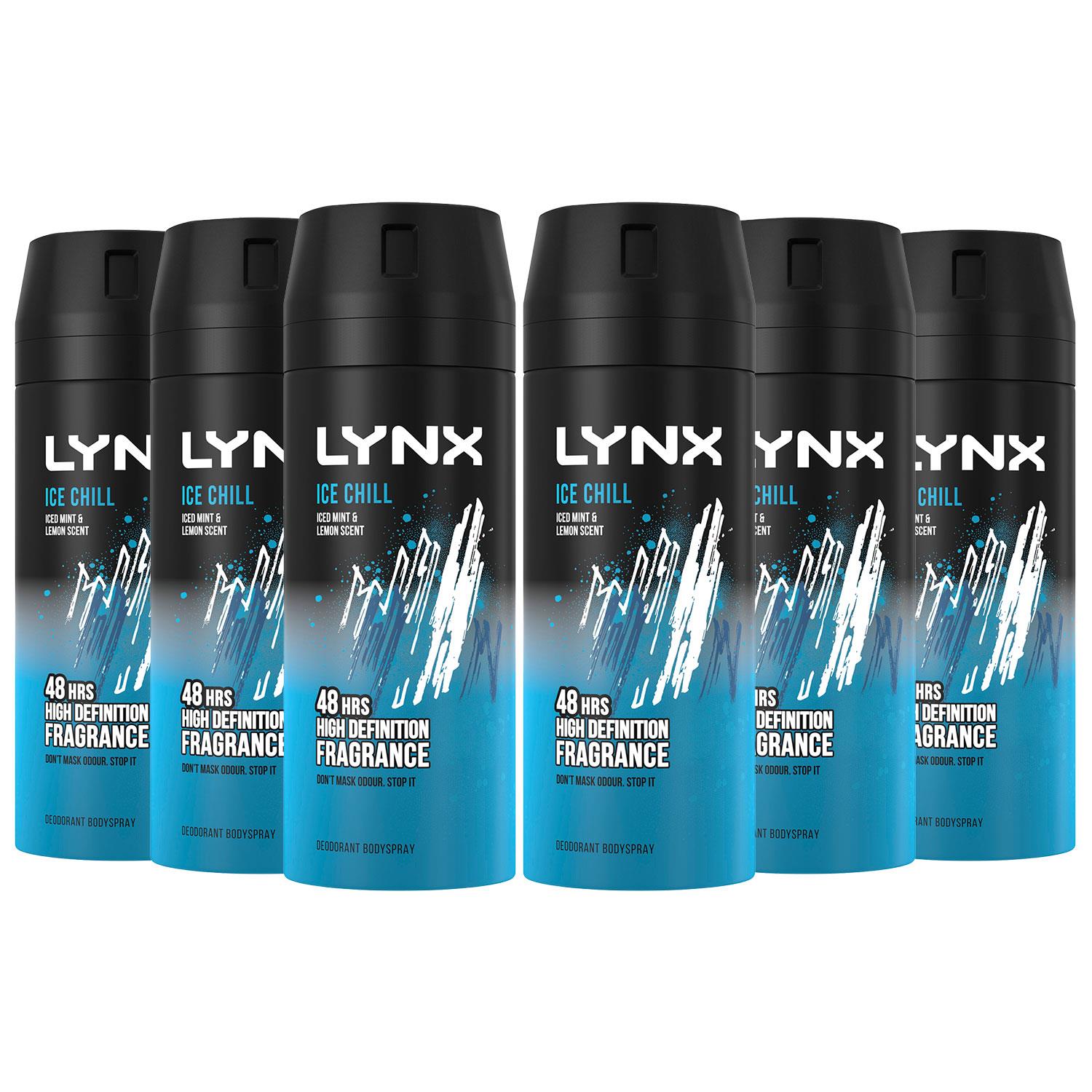 6 Pack Lynx XL Body Spray Deodorant, 200ml eBay