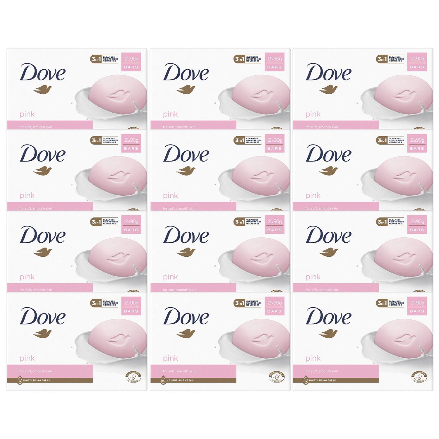 Barra Crema de Belleza Hidratante Dove para Piel Sensible y Suave, Suave, 2x90g - Imagen 75 de 81