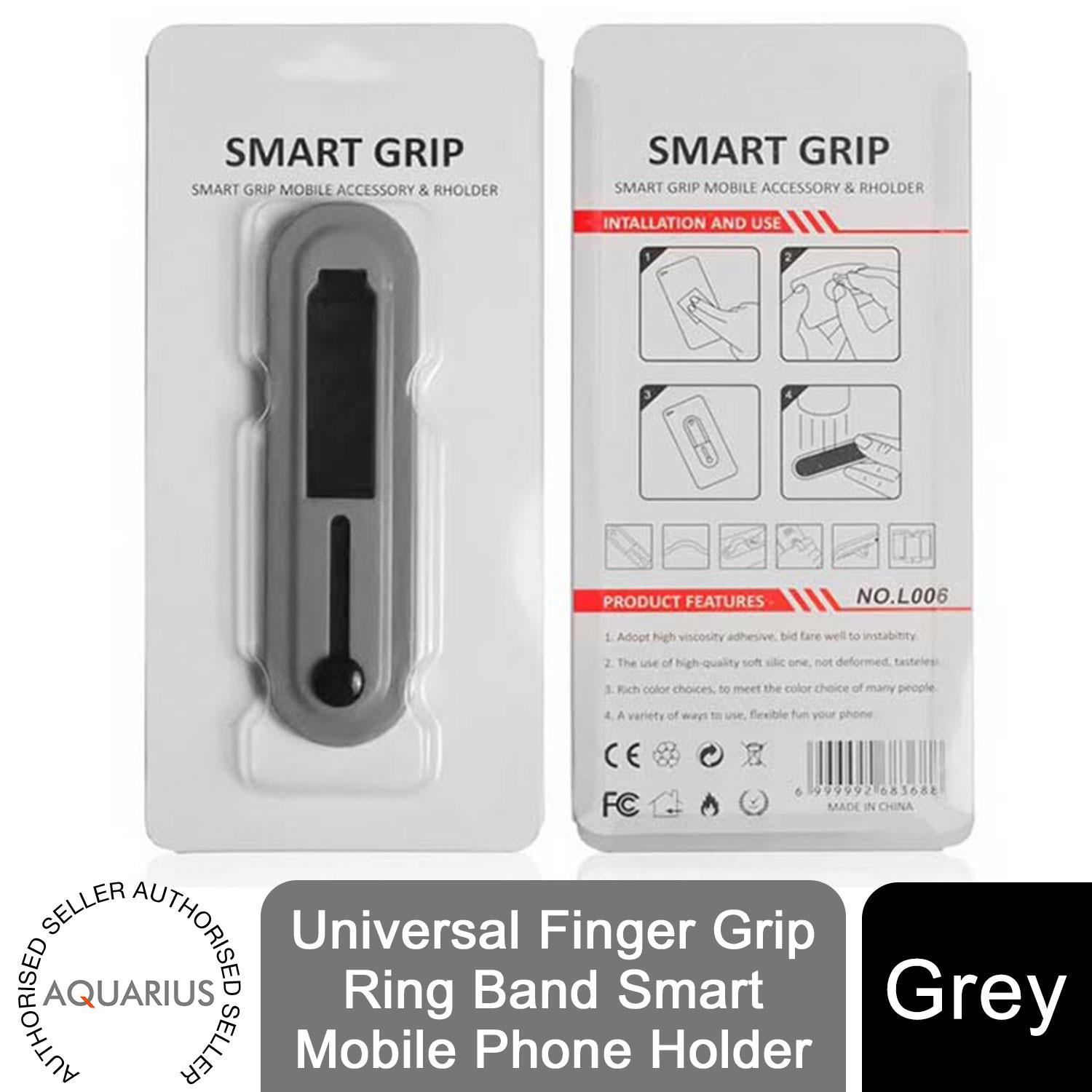 Aquarius Universal Finger Grip Ring Band Smart Mobile Phone Holder - Picture 14 of 28