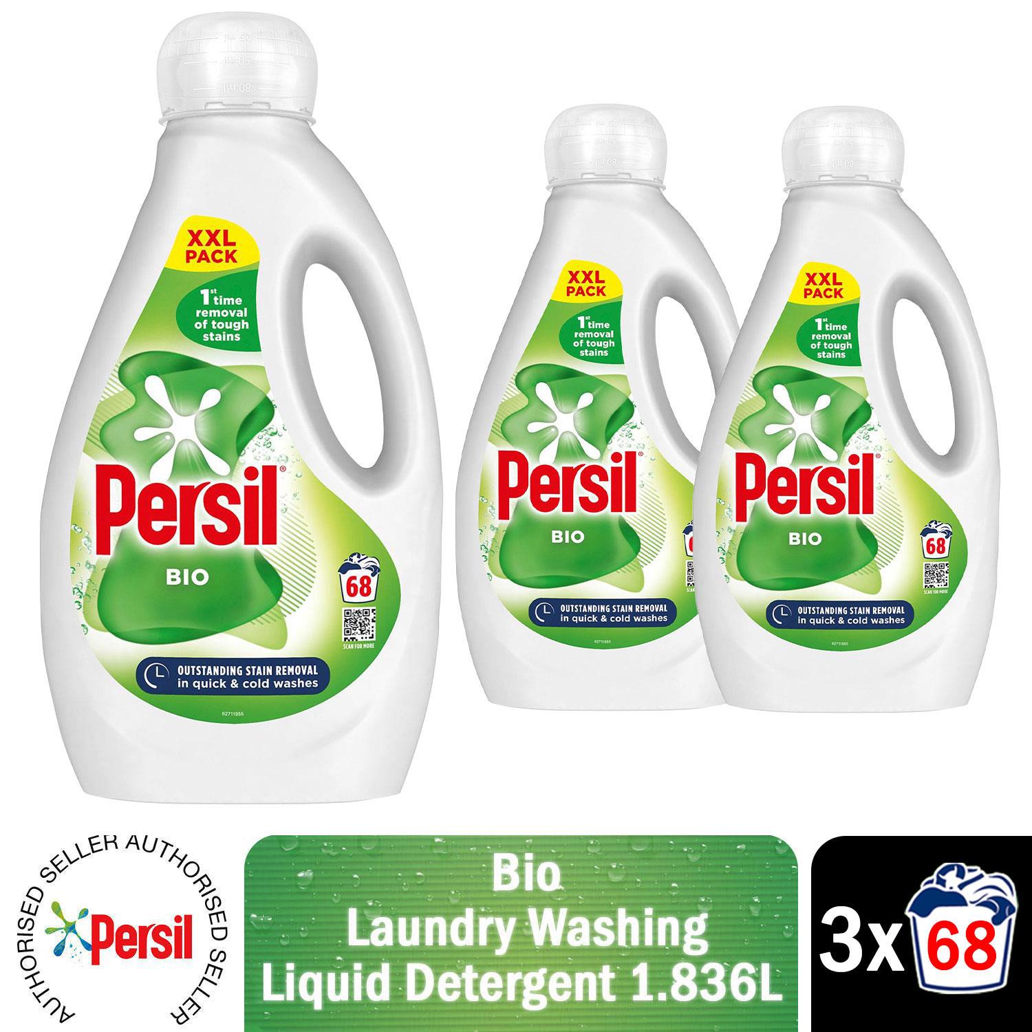 Persil XXL Washing Liquid Detergent Bio, Non-Bio, Colour Protect 1.836L, 68W - Picture 33 of 72
