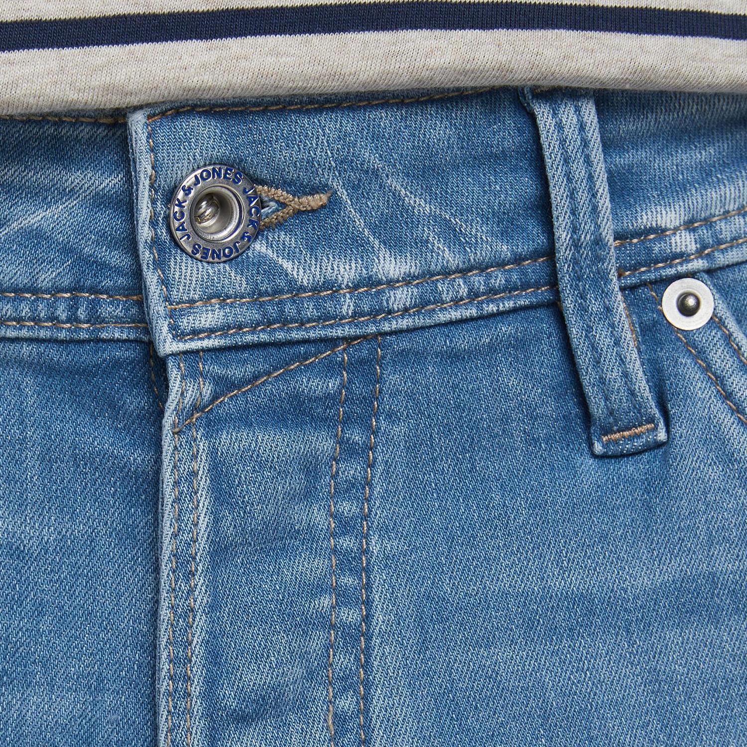 Mens denim jeans, Jack & Jones Glenn fox, Slim fit Blue Black or Light Blue Wash - Picture 27 of 30