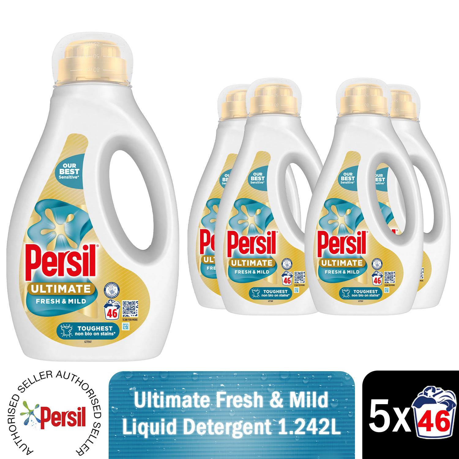Persil Ultimate Liquid Detergent Stain Removal 46W 1.242 L, Select Type & Pack - Picture 120 of 203