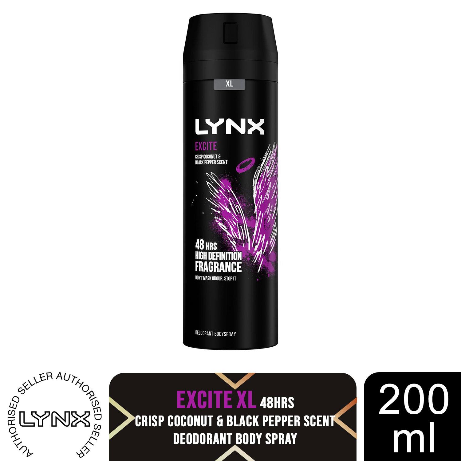 Lynx XL 48-Hour High Definition Fragrance Body Spray Deodorant, 200ml - Picture 28 of 74