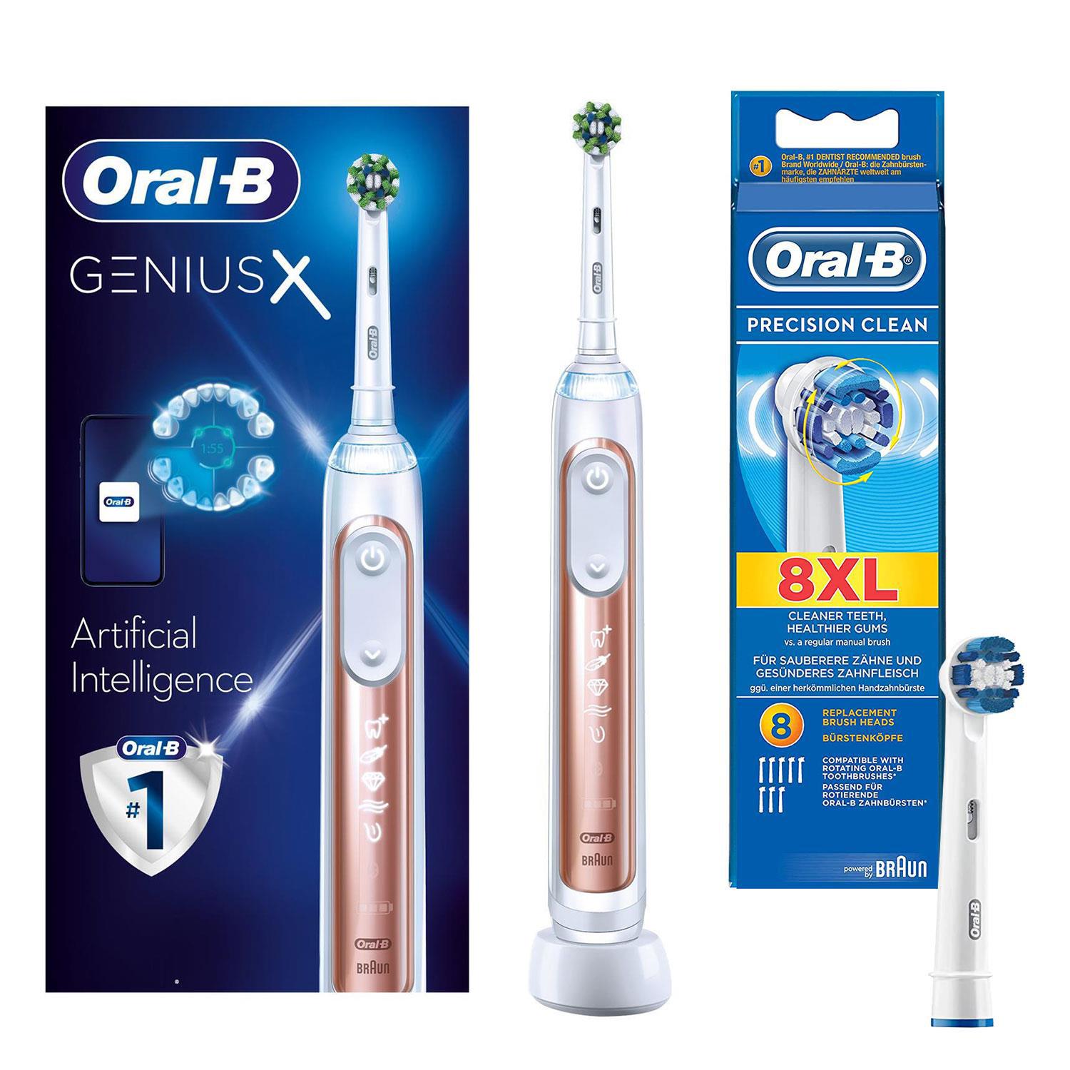 Oral-B GeniusX Wiederaufladbare Elektrische Zahnbürste mit Nachfüllköpfen & Reiseetui - Bild 52 von 62